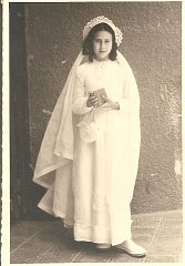 COMMUNION EGLISE ST PIERRE 1954 Peis Annie